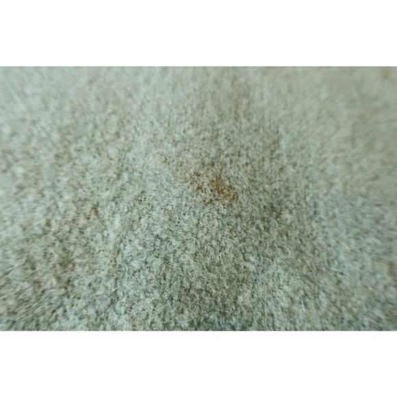 Vintage Aabe 100% Wool Blanket 41" x 78" Mint Green Made in Holland - Picture 4 of 5